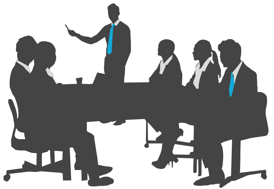 Leadership peers around a boardroom table